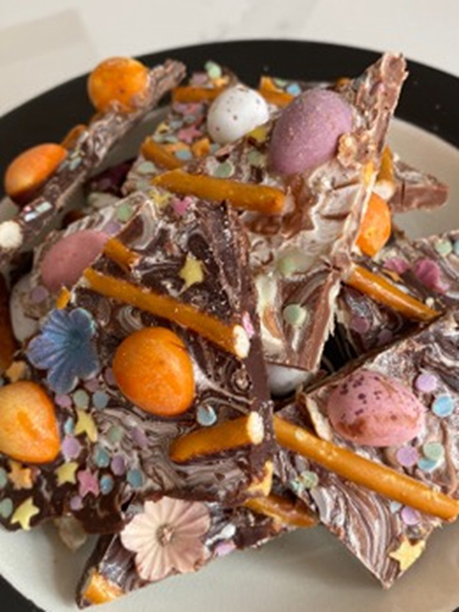 Easter Chocolate Bark