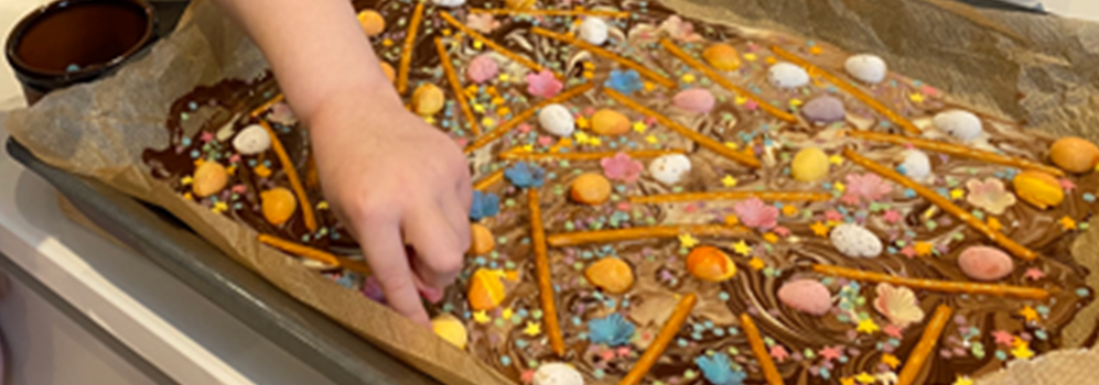 Easter Chocolate Bark